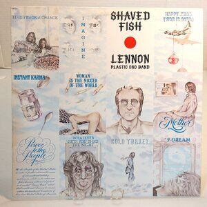 John Lennon Plastic Ono Band ~ Shaved Fish (Vinyl LP, 1975)